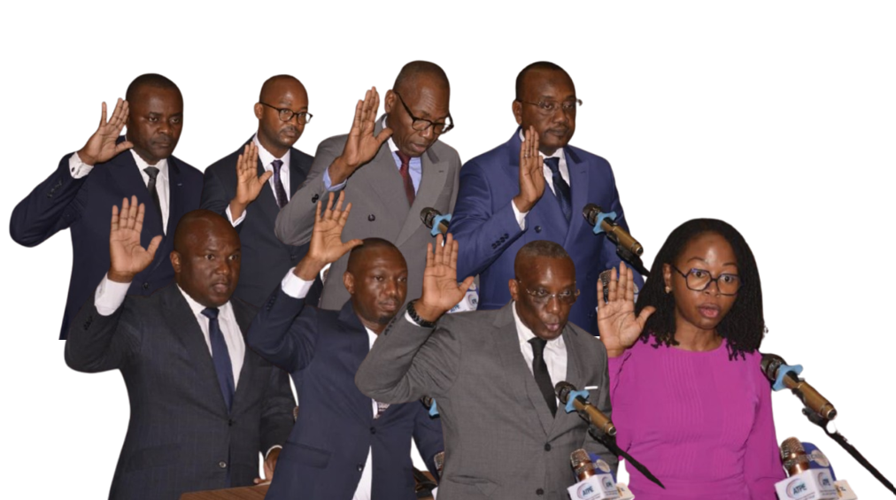 CEMAC | RÉGULATION FINANCIÈRE : Les nouveaux Commissaires de la COSUMAF ont prêté serment devant la Cour de Justice 