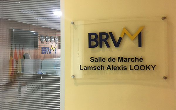 BRVM: Un texte en projet sur la communication financière des sociétés cotées 